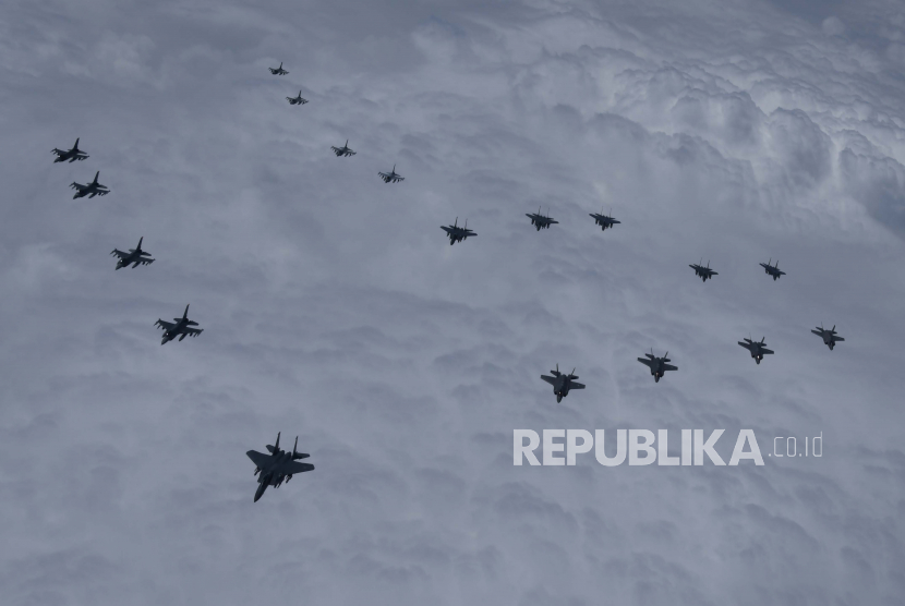  Panglima TNI Ungkap AL dan US Navy akan Latihan Bersama.  Foto ilustrasi: Pesawat Siluman