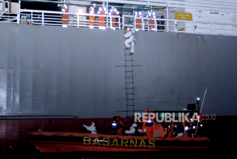 Ilustrasi awak kapal. SE untuk melindungi hak awak kapal Indonesia 