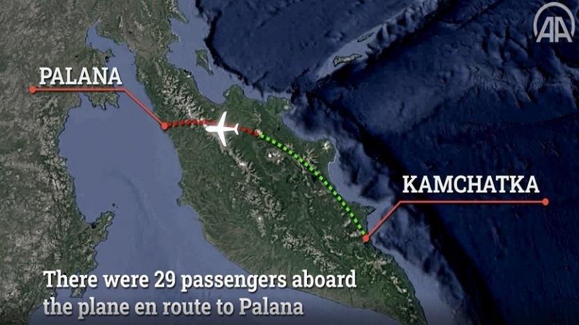 Puing-puing pesawat AN-26 yang hilang pada Selasa pagi (6/7) di wilayah Kamchatka Timur Jauh, Rusia, telah ditemukan di dekat bandara tempat pesawat itu seharusnya mendarat.