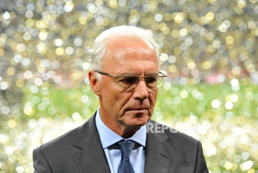 Legenda sepak bola dunia Franz Beckenbauer. 