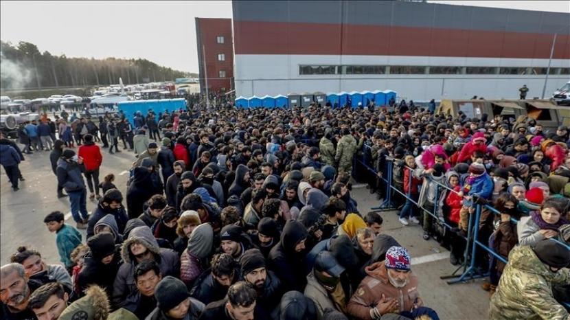 Pejabat Uni Eropa melakukan pembicaraan teknis krisis migran dengan Kemenlu Belarus.