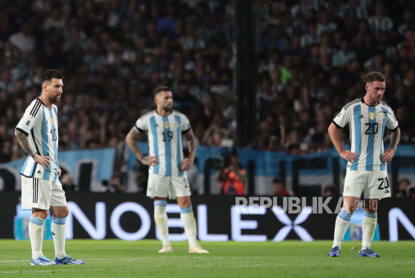 Argentina kalah dari Uruguay, Jumat (17/11/2023). 