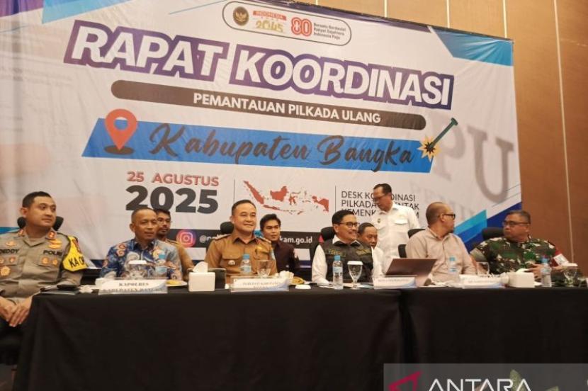 Kemenko Polhukam Tingkatkan Partisipasi Pilkada Ulang Bangka