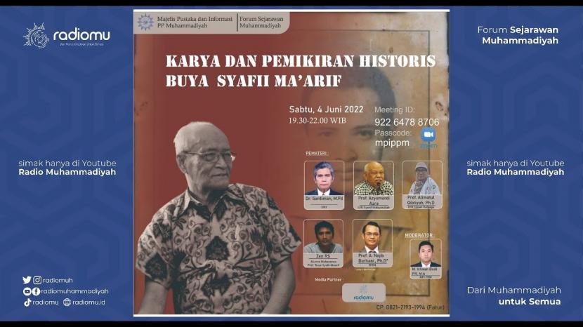 Buya Syafii Maarif, Sejarawan Pemikiran Politik cum Intelektual Publik yang Trendy - Suara Muhammadiyah