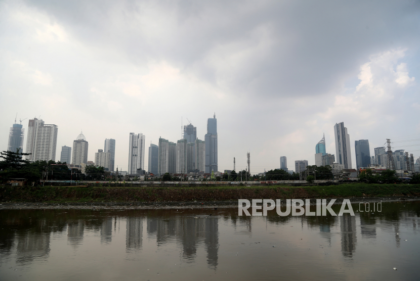 Pemandangan kota Jakarta, ilustrasi. Badan Perencanaan Pembangunan Daerah (Bappeda) mendalami tim kecil untuk memfokuskan Jakarta ke depan pasca-tidak lagi menjadi ibu kota negara (IKN). 