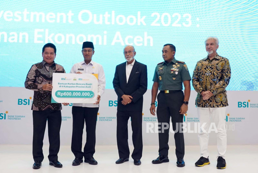BSI menggelar Sharia Economic and Investment Outlook 2023: Akselerasi Pembangunan Ekonomi Aceh, di Banda Aceh, Rabu (25/1/2023). BSI terus berupaya meningkatkan pembiayaan di Aceh.