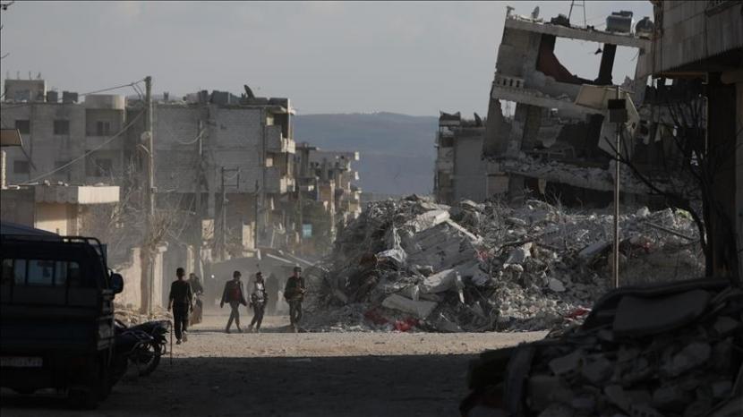Setidaknya 7.259 warga Suriah tewas akibat gempa kuat yang mengguncang selatan Turki dan juga berdampak di wilayah utara Suriah 