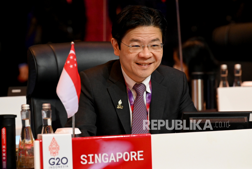 Menteri Keuangan Singapura Lawrence Wong.