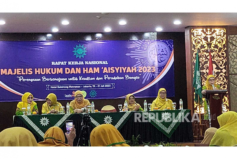 Rapat Kerja Nasional Majelis Hukum dan Ham (MHH) Aisyiyah 2023,Kamis (20/7/2023).