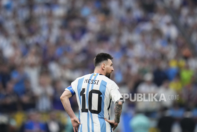 Bintang asal Argentina, Lionel Messi, yang kini memperkuat PSG.