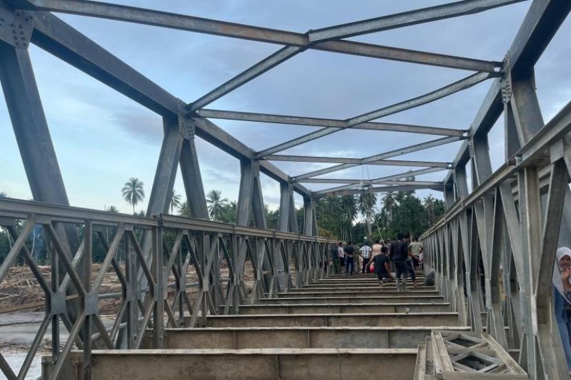 Aceh Percepat Pembangunan Jembatan Bailey di Bireuen