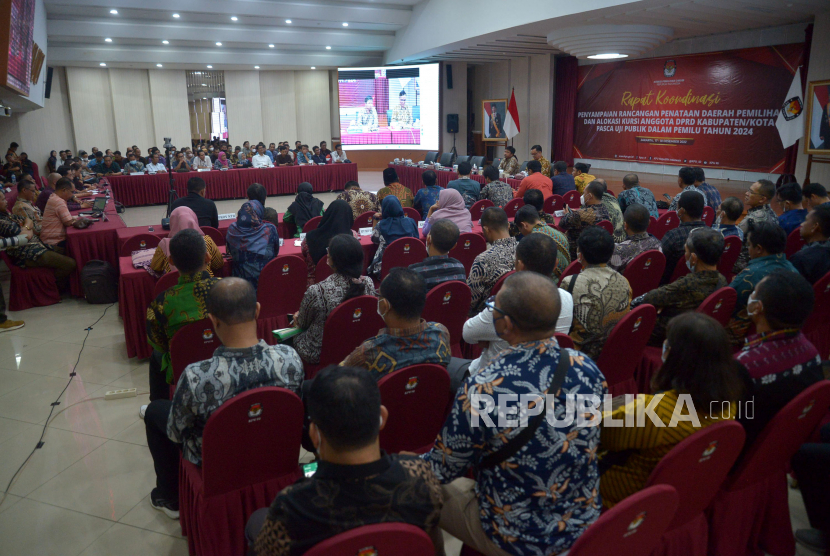 KPU Gelar Rapat Koordinasi Pemilu 2024 | Republika Online