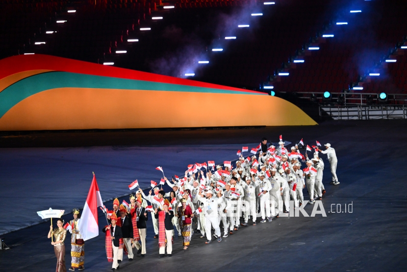 Tim Indonesia Tampilkan Keragaman Budaya pada Defile Opening Ceremony SEA Games 2025 Thailand