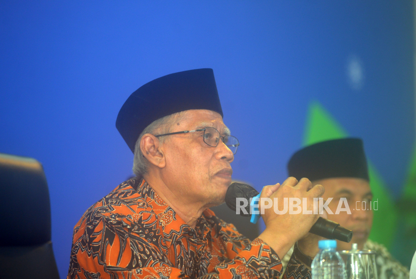 Ketua Umum PP Muhammadiyah Haedar Nashir. Haedar Nashir: Jihad Ekonomi Harus Masif dan Terstruktur