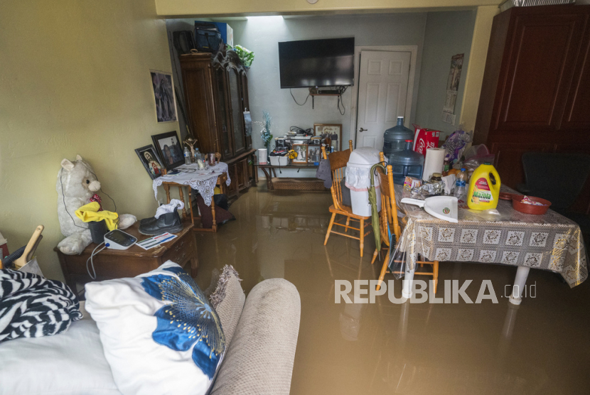 Banjir menggenangi rumah warga (Foto: ilustrasi)
