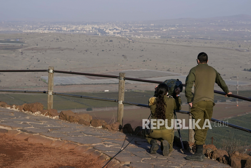 Israel Buka Kembali Perbatasan Taba, Pertama Sejak Pandemi. Tentara Israel di perbatasan. Ilustrasi