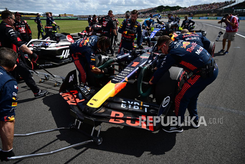 Pembalap Red Bull Racing Max Verstappen 