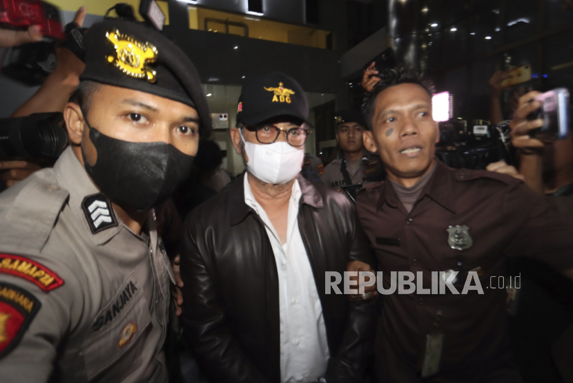 Syahrul Yasin Limpo ditangkap KPK.