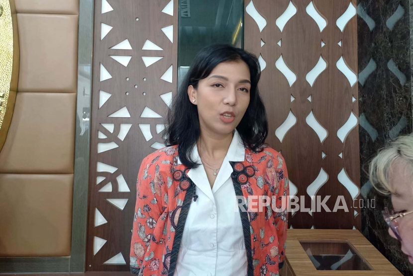 Ketua Divisi Sosialisasi, Pendidikan Pemilih dan Partisipasi Masyarakat KPU Provinsi DKI Jakarta Astri Megatari.
