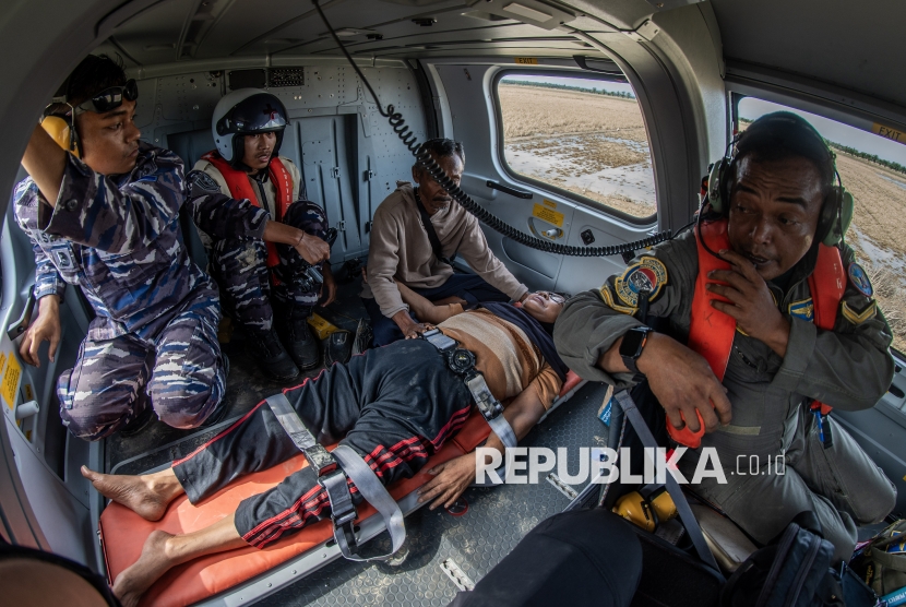 Evakuasi Medis Korban Banjir di Aceh Tamiang Dilakukan Lewat Jalur Udara