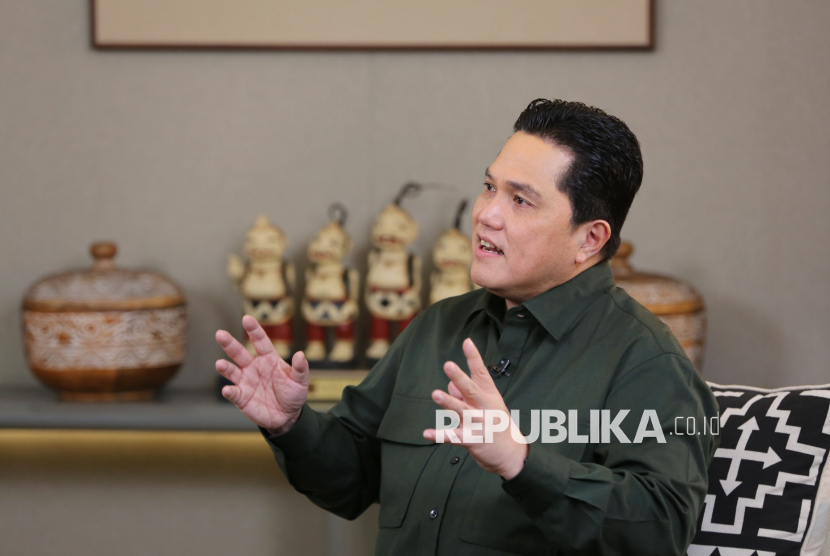 Ketua Umum PSSI Erick Thohir.