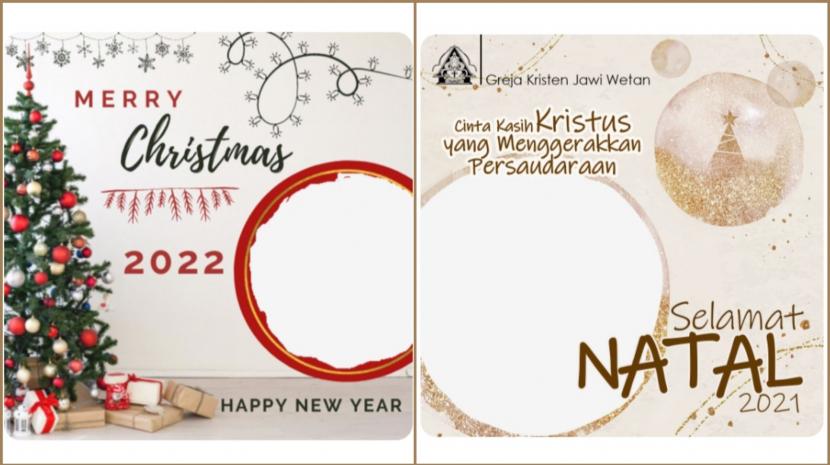 21 Link Download Twibbon Hari Natal 2021 Terbaru, Cantik, Gratis