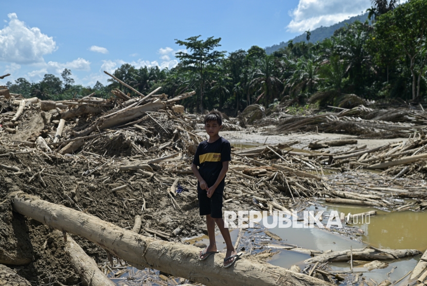 Di Antara Lahan Sawit, Penyintas Banjir Bandang Desa Batu Bedulang Menanti Bantuan