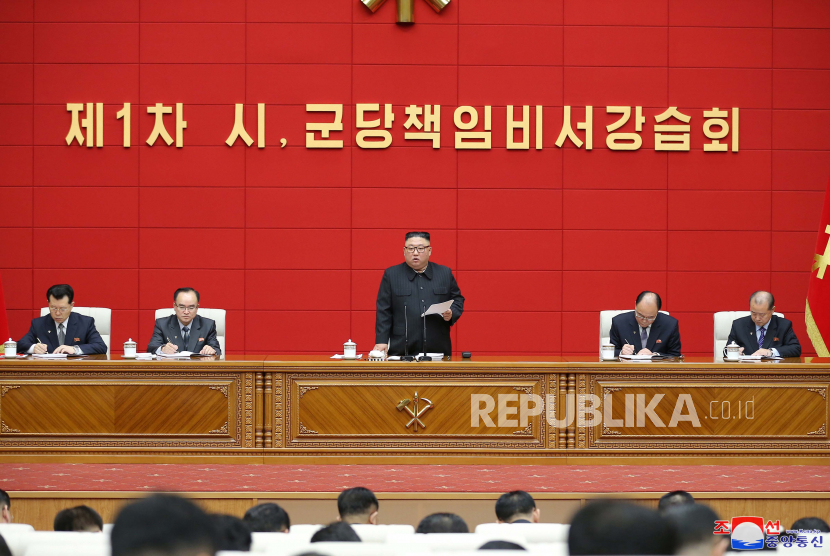 Pemimpin Tertinggi Korea Utara Kim Jong-un 