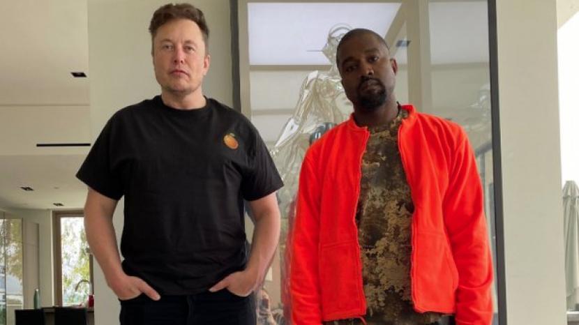 Kanye West dan Elon Musk
