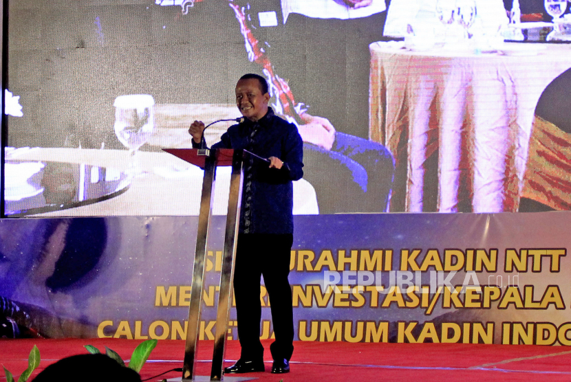 Menteri Investasi/Kepala BKPM Bahlil Lahadalia. 