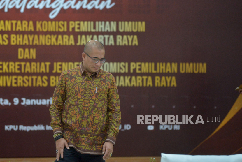 Ketua KPU RI Hasyim Asy'ari mengaku anggaran pengadaan surat suara sistem proporsional terbuka mencapai Rp 803 miliar lebih.