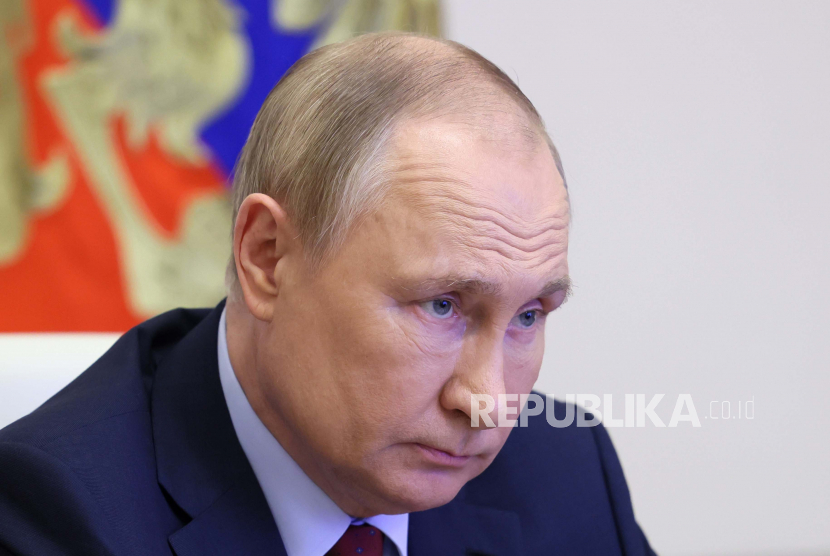Presiden Rusia Vladimir Putin, tak keberatan Ukraina masuk sebagai anggota Uni Eropa.   
