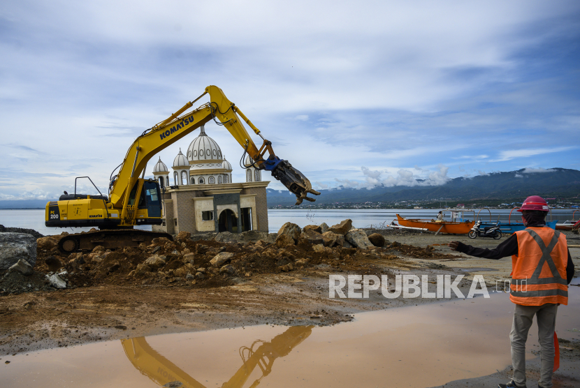 Kota Palu yang terdampak tsunami perlu percepatan pembangunan infrastruktur (ilustrasi).