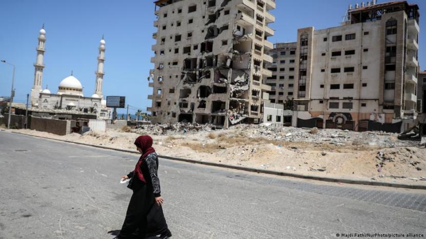 Suasana Sunyi dan Tegang Selimuti Gaza Setahun Selepas Perang