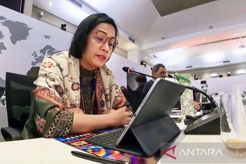 <i>Sri Mulyani: APBN salurkan Rp354,09 miliar untuk yatim piatu</i>.