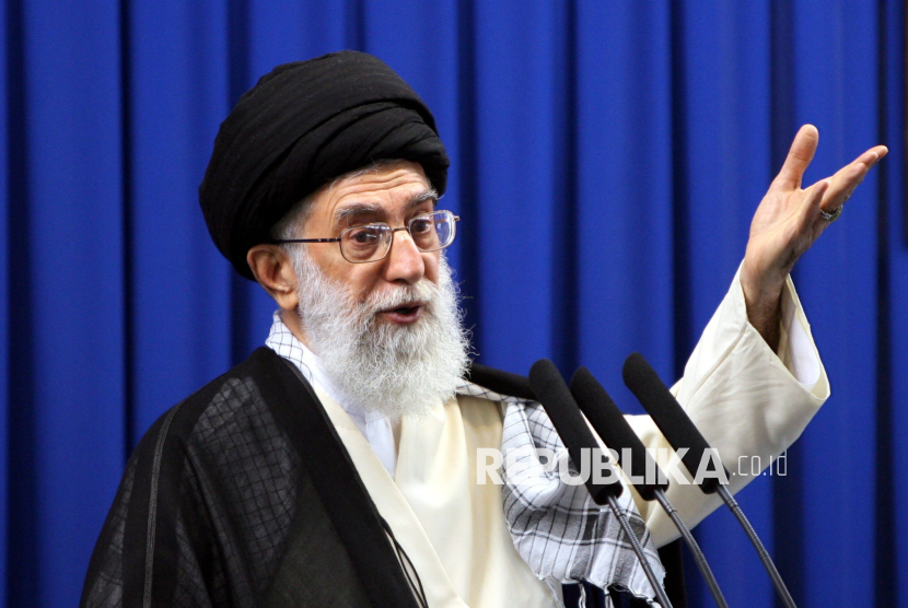 Pemimpin Tertinggi Iran Ayatollah Ali Khamenei.