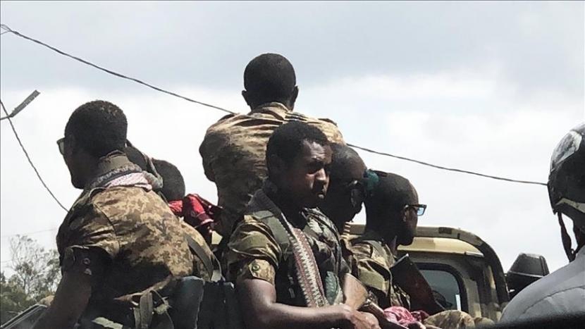 Dewan Menteri Sudan mengatakan bahwa pasukan dan milisi Ethiopia menyergap patroli tentara Sudan di daerah Um Altyour, Sudan. - Anadolu Agency