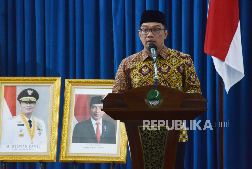 Gubernur Jawa Barat yang juga ketua Asosiasi Daerah Penghasil Migas dan Energi Terbarukan (ADPMET) Ridwan Kamil. 