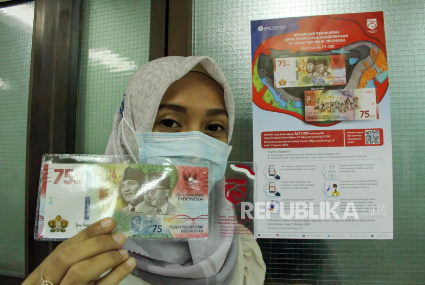 BI Gandeng Bank Aceh Syariah Sediakan Uang Rp 75 Ribu (ilustrasi).