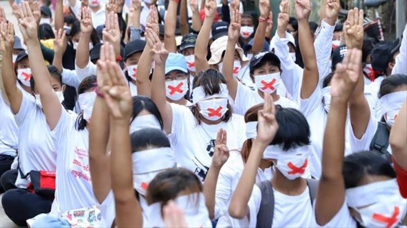 Unicef Myanmar mendesak semua pihak untuk menahan diri dan memprioritaskan perlindungan anak - Anadolu Agency