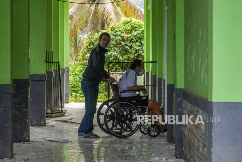 Selain bagikan 100 kursi roda, Baznas mengalokasikan bantuan 50 kursi roda tiap bulan. Ilustrasi.