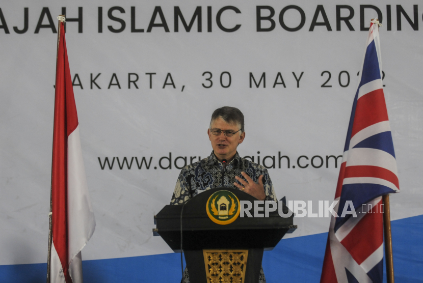 Duta Besar Inggris dan Timor Leste untuk Indonesia Owen Jenkins, mengapresiasi kiprah Muhammadiyah jaga pluralitas.  