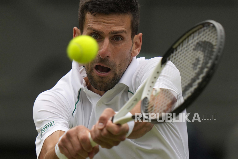 Petenis Serbia Novak Djokovic akan tampil di final Wimbledon 2022 menghadapi Nick Kyrgios