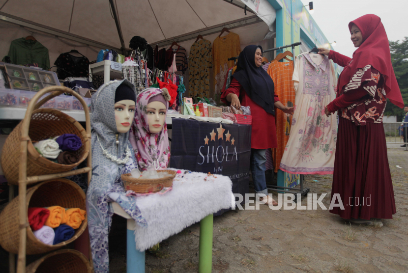 Ilustrasi UMKM yang tampil memeriahkan Festival Hijrah Republika.