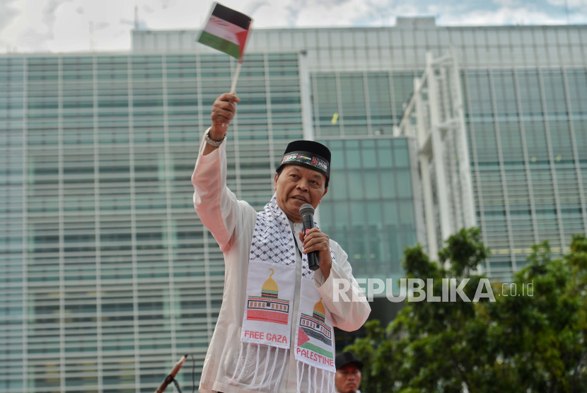 Caleg DPR dari PKS untuk Dapil Jakarta II, Hidayat Nur Wahid untuk sementara per Sabtu (17/2/2024) malam WIB, meraih suara terbanyak.