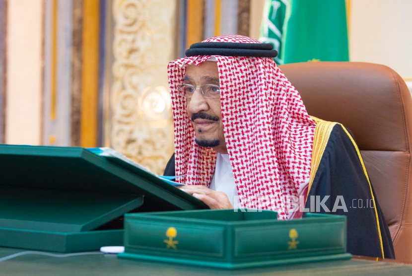 Kabinet Arab Saudi Setuju Pembangunan Kompleks Bahasa Arab. Raja Saudi Salman bin Abdulaziz Al Saud