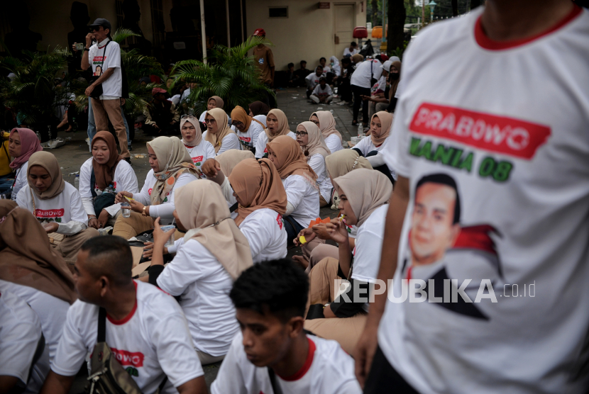 Ilustrasi relawan Jokowi