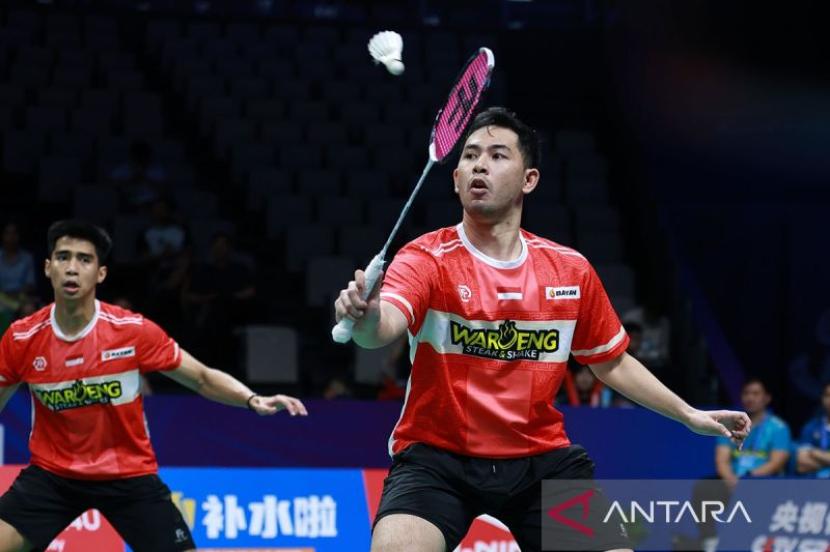 Sabar/Reza Lolos ke Babak 16 Besar Hylo Open 2025