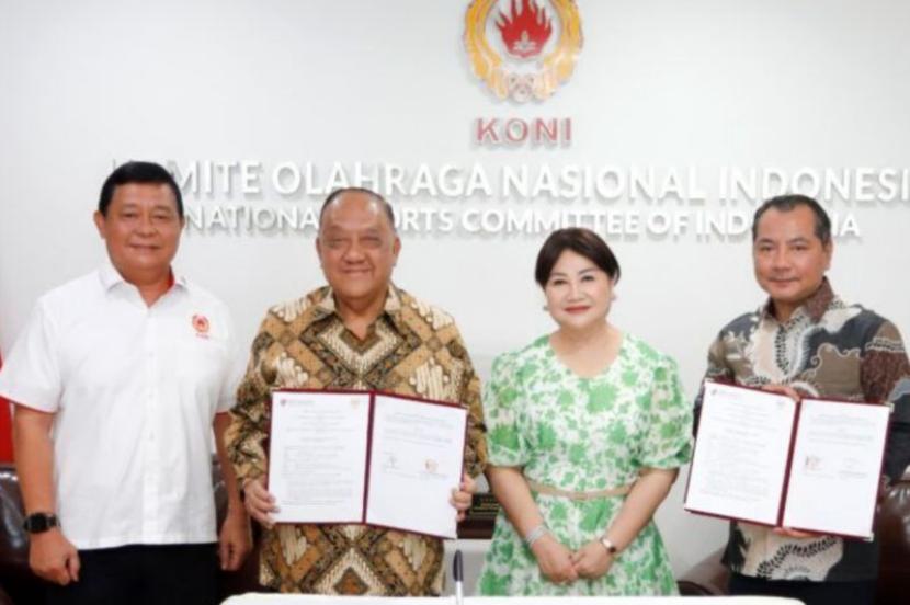 KONI dan LSPR Perkuat Kerja Sama Beasiswa untuk Atlet Indonesia