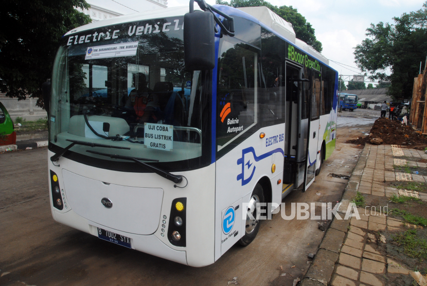 Bus dengan skema Buy The Service (ilustrasi). Kemenhub meresmikan pengoperasian Bus Trans Mamminasata dengan skema Buy The Service (BTS) di Makassar, Sulawesi Selatan.